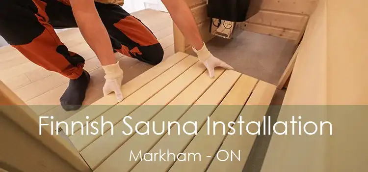  Finnish Sauna Installation Markham - ON