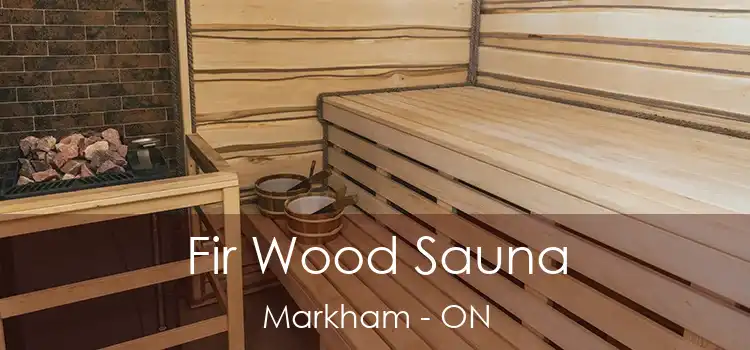  Fir Wood Sauna Markham - ON