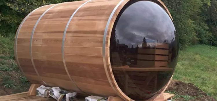 Panorama 4-Person Glass Cabin Sauna Maintenance in Markham, Ontario