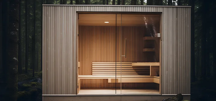 Outdoor Prefabricated Sauna Installation Services in Markham, ON