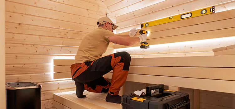 Residential Sauna Assembly And Installation in Markham, Ontario