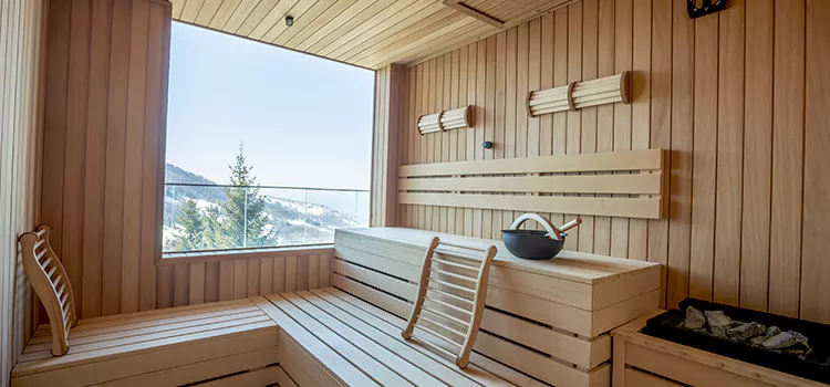 Infrared Sauna Glass Window Installation in Markham, ON