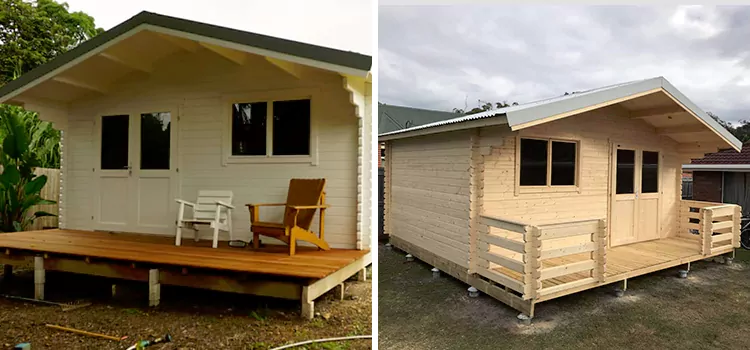 Outdoor Sauna Shed in Markham, ON