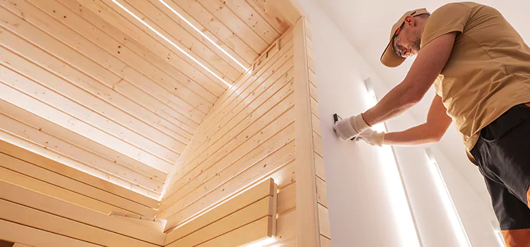 Luxury Spa-grade Sauna Setup in Markham, Ontario