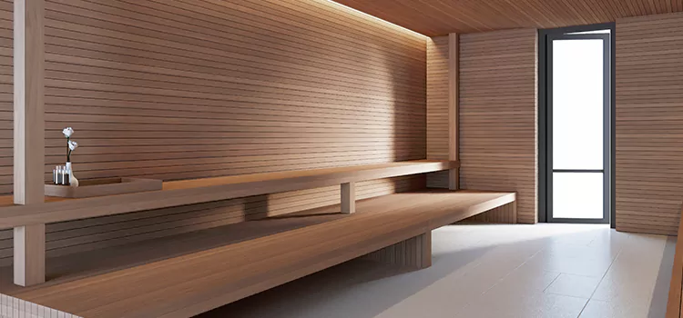 Spruce Wood Sauna Maintenance in Markham, ON