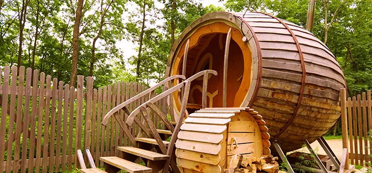 360° Panoramic Bubble Window Sauna Installation Services in Markham, Ontario