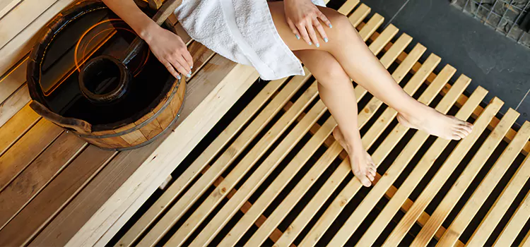 Composite Sauna Deck Installation in Markham, ON