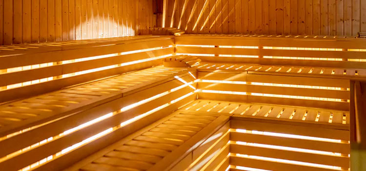 Renovation of Sauna for Gym in Markham, Ontario