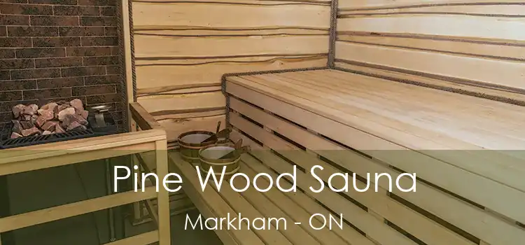  Pine Wood Sauna Markham - ON