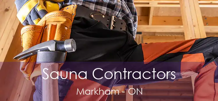 Sauna Contractors Markham - ON