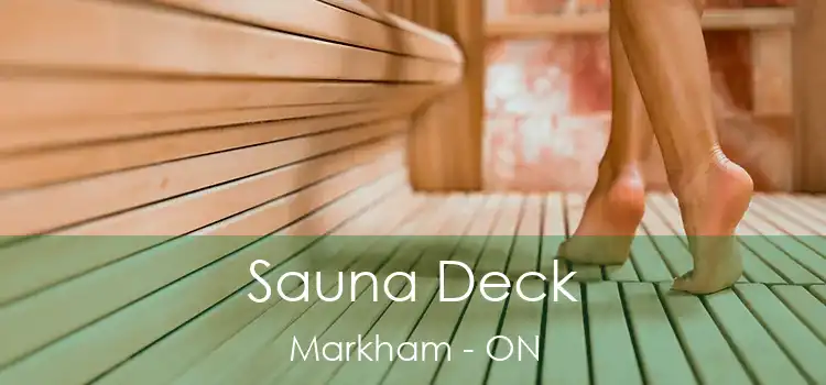  Sauna Deck Markham - ON