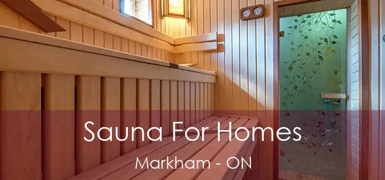  Sauna For Homes Markham - ON