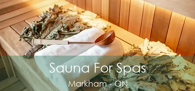  Sauna For Spas Markham - ON