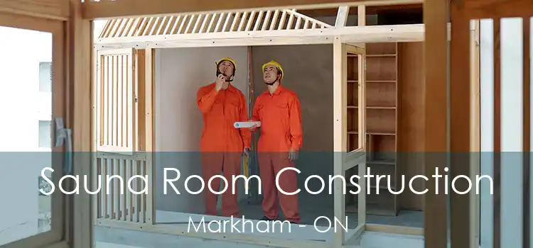  Sauna Room Construction Markham - ON