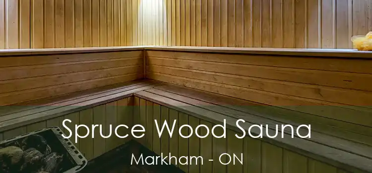  Spruce Wood Sauna Markham - ON