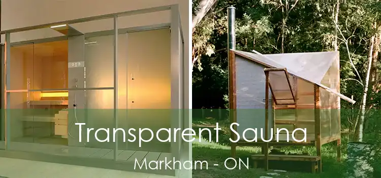  Transparent Sauna Markham - ON